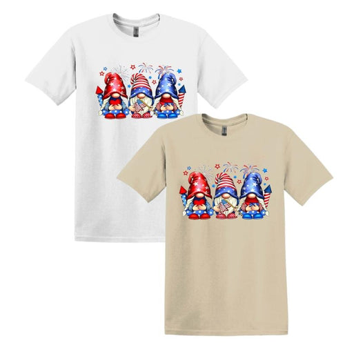4th of July Gnomes Shirt, 4th of July Gift, Independence Day Gift, Gnome Sweatshirt, Patriotic T-shirt, Independence Day...