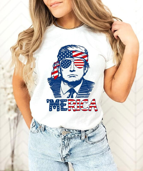 4th July Trump Merica Trump 4th July American 4th July Party Independence Day Patriotic 02 (1)