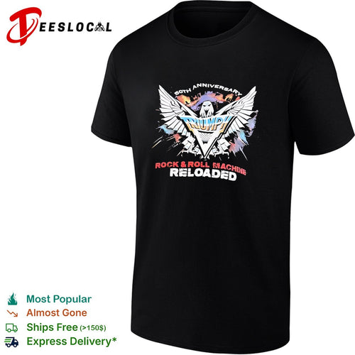 50th Anniversary Rock and Roll Machine Reloaded eagle shirt