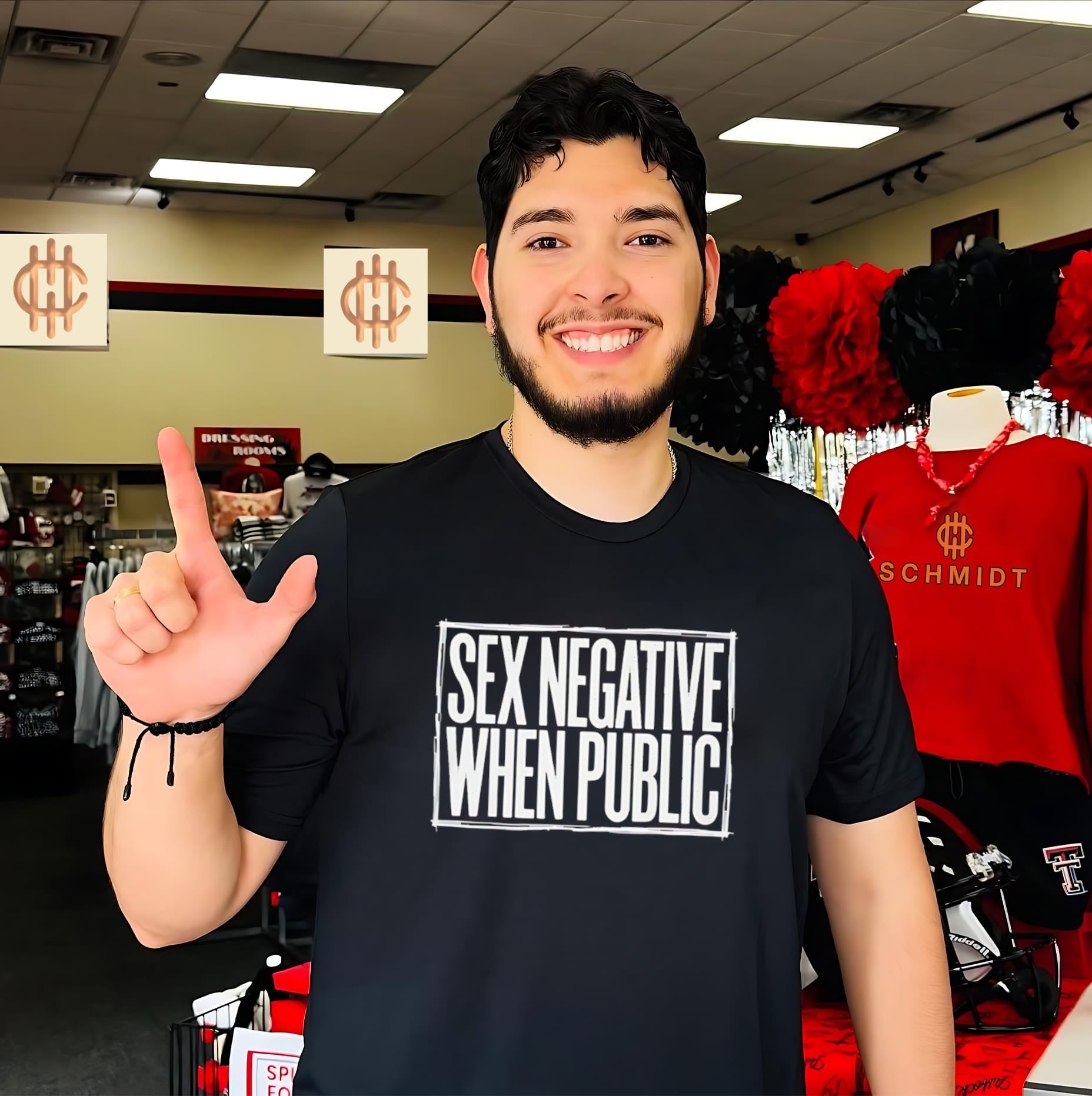 Sex Negative When Public slogan humor funny shirt