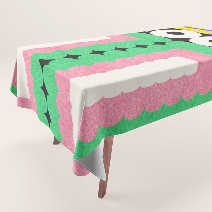 Funny Face Tablecloth Gallery Image 1