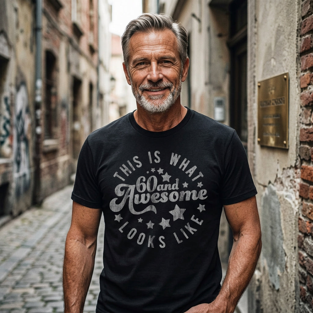 This Is What 60 And Awesome Looks Like Men's T Shirt