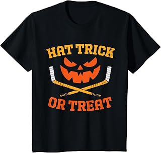 Ice Hockey Pumpkin Halloween Teens Unisex T-shirt, Sweatshirt, Hoodie (1)