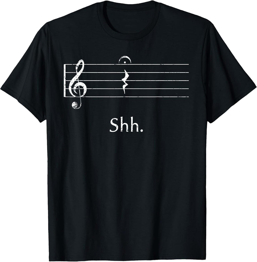 Funny Awesome Music Notes Parody Rehearsal Tees