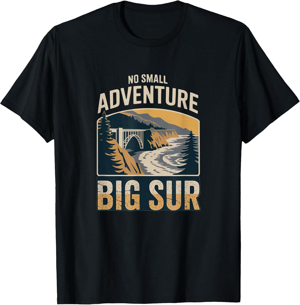 No Small Adventure Big Sur Lakes Nature Merch