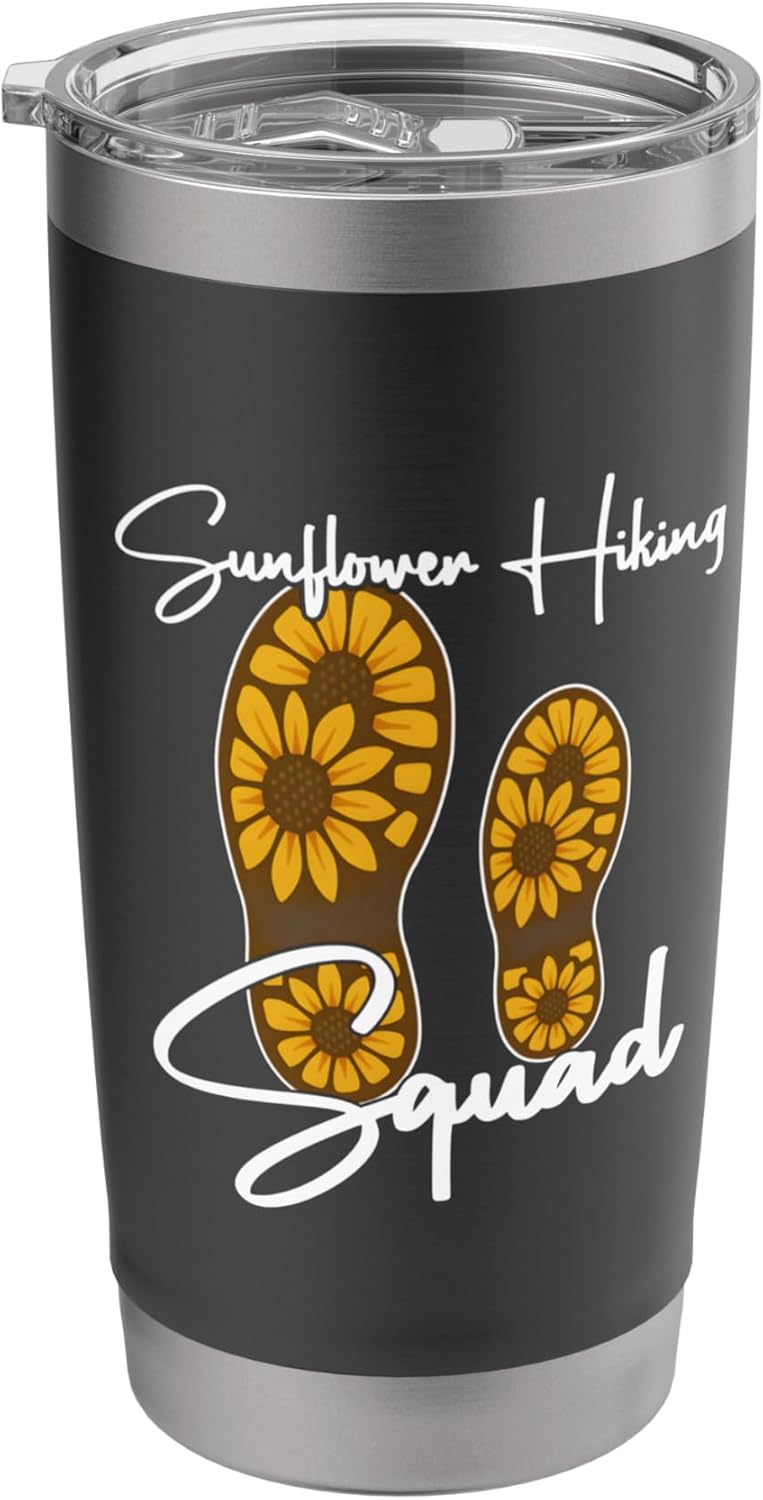 Marias Sunflower Hiking Nature Trail Walking Tee