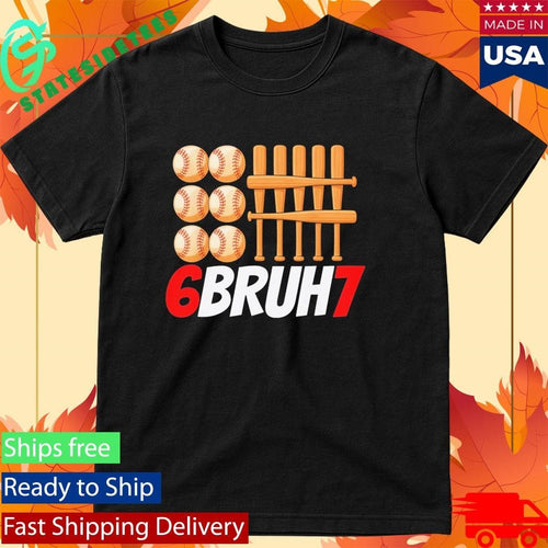 67 Bruh Baseball Christmas Shirt