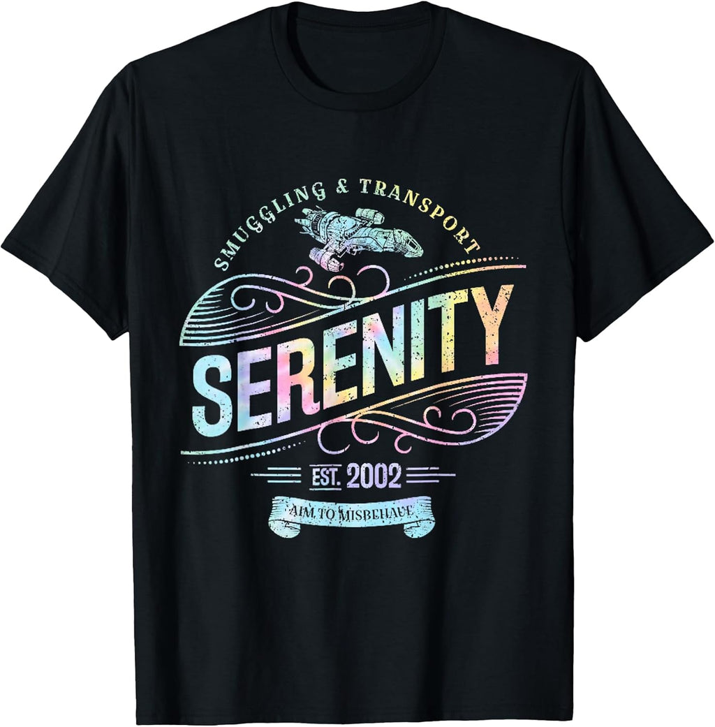 Matching Tie Dye Gift Tee Vintage Serenity Smuggli