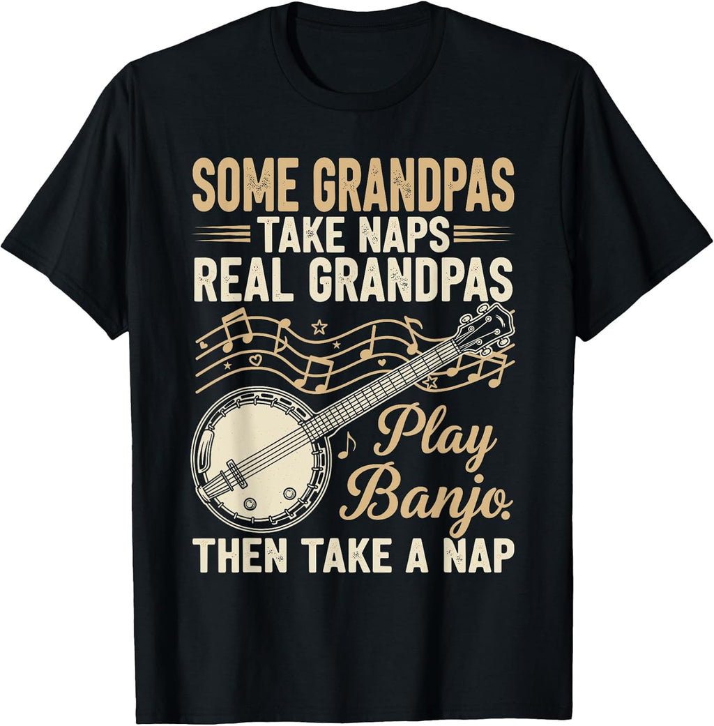 Real Grandpas Play Banjo Merch.
