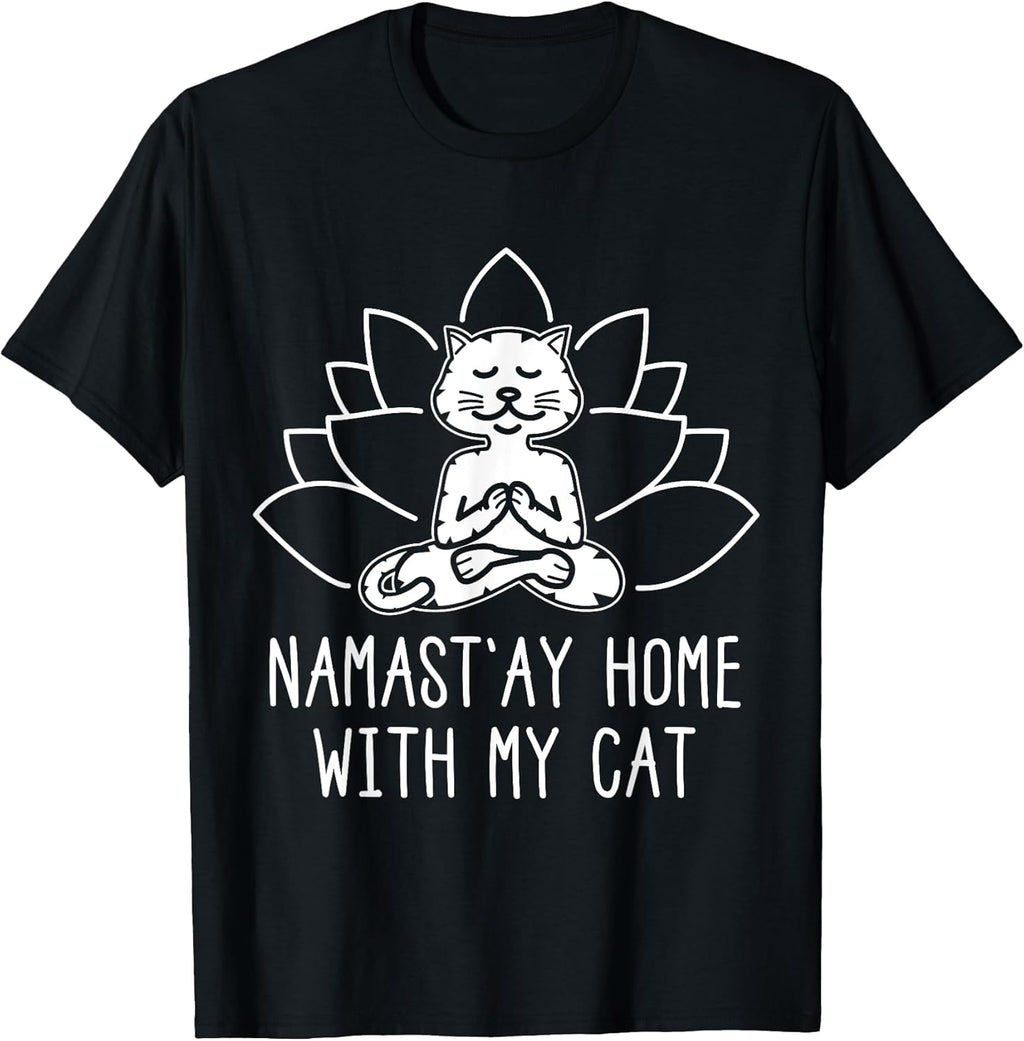 Cat Yoga Lover Meditation Gifts T-Shirt