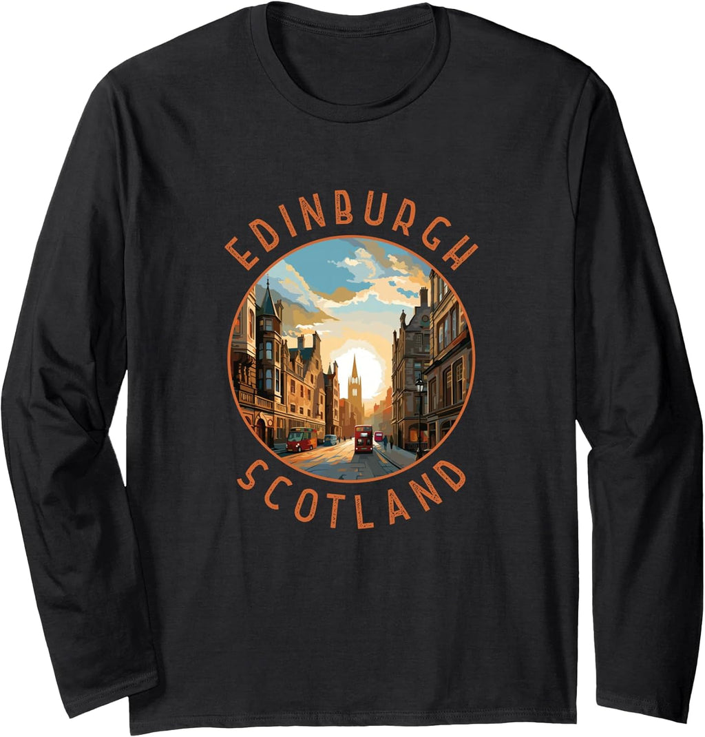 Edinburgh Scotland Merch Designs