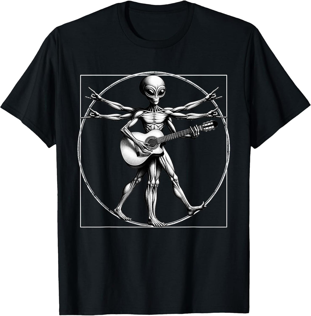 Guitar Player Rocker Musicians da Vinci Concert BD