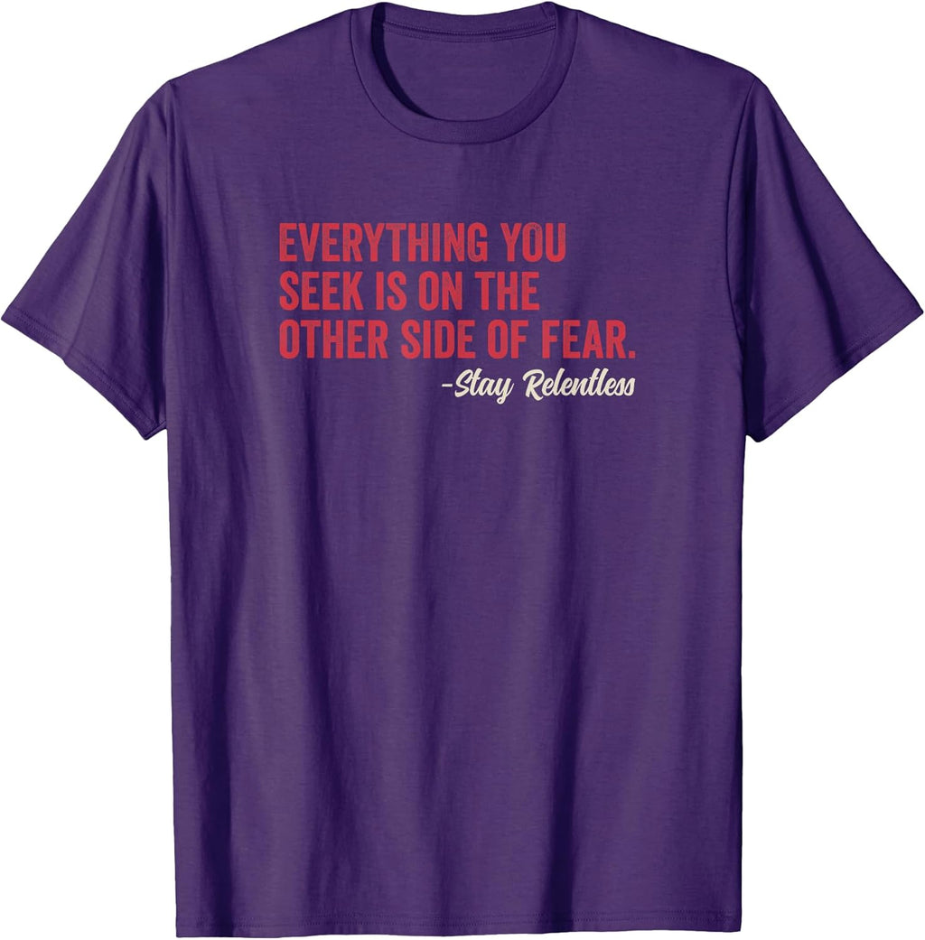 Motivational Novelty Quote Merch