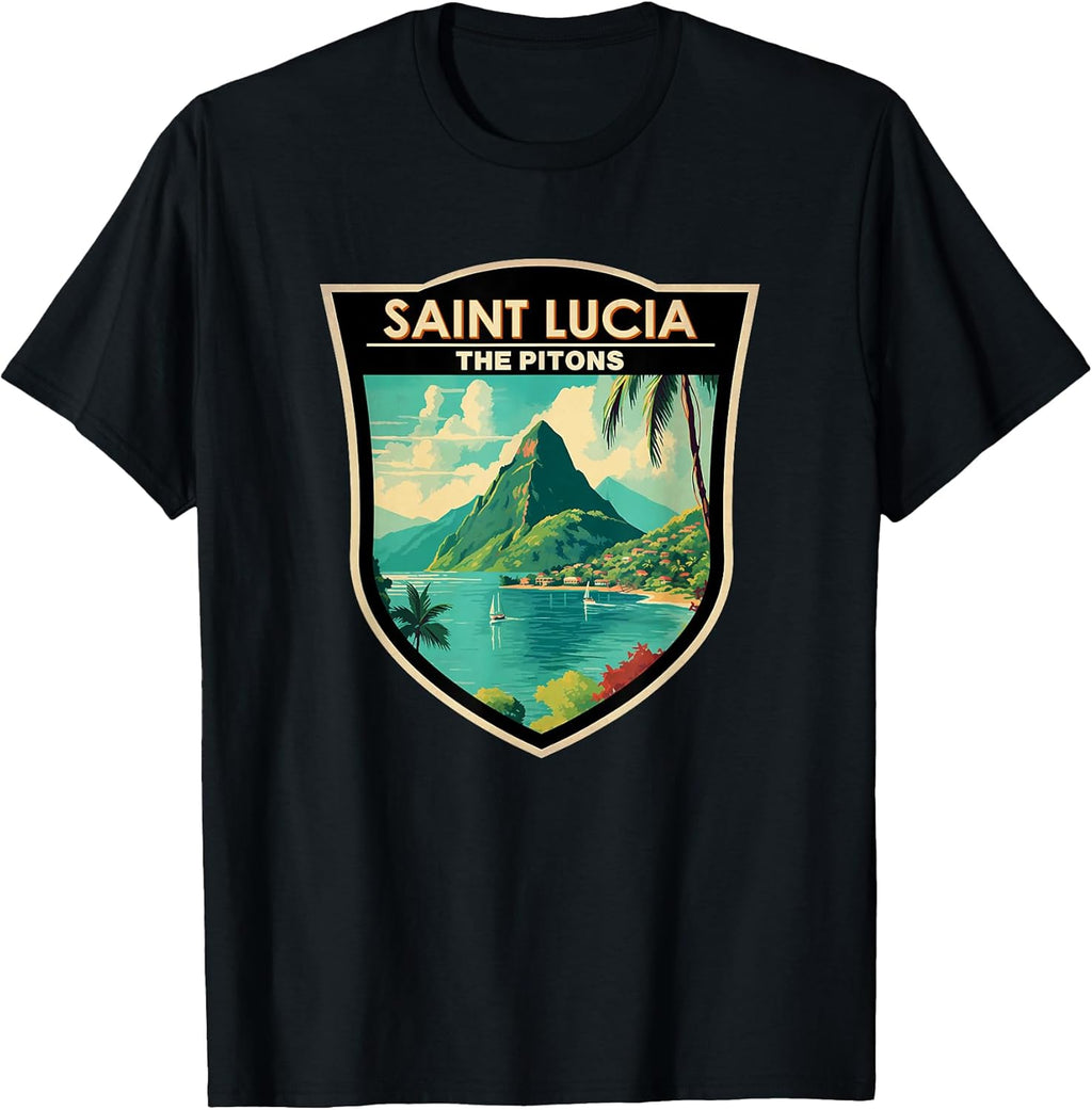 Saint Lucia Merch Apparel Designs
