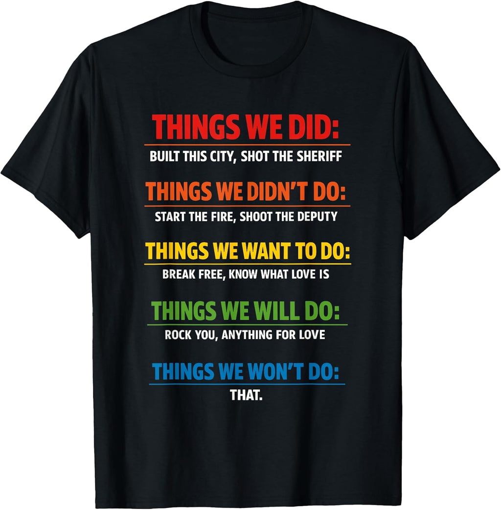 Funny Meme Graphic Novelty Tees
