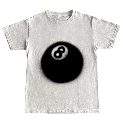 8 Ball unisex cotton Shirt, Vintage graphic Tee, Gift for Man and Woman Hoodie, Sweatshirt | TeeBloomCo.com