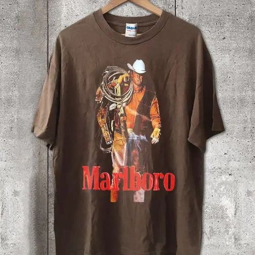 80 vintage Marlboro Cowboy shirt  T-shirt, sweater and Hoodie Sweatshirt | TeeBloomCo.com