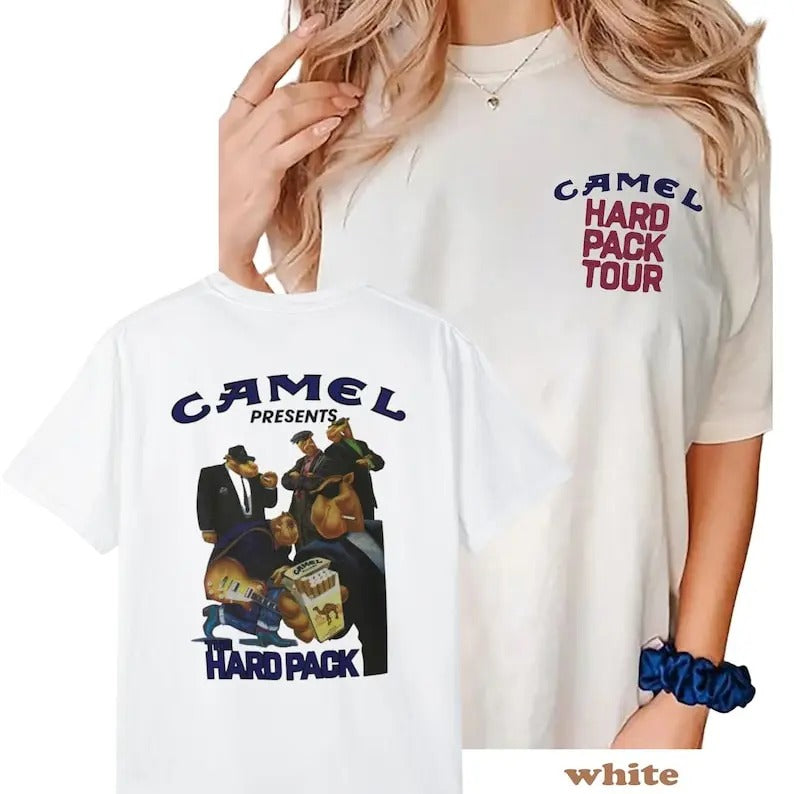 90s Camel The Hard Pack Unisex Garment-Dyed T-shirt | vintage Shirt, Joe Camel Promo Tee, Cowboy  T-shirt, sweater and...