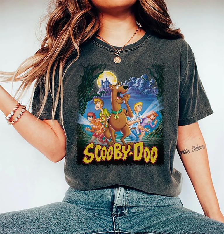 90s Scooby Shirt, Vintage Halloween Movie T-Shirt, Retro Halloween Sweatshirt, Scooby Zombie T-Shirt, Vintage Halloween...