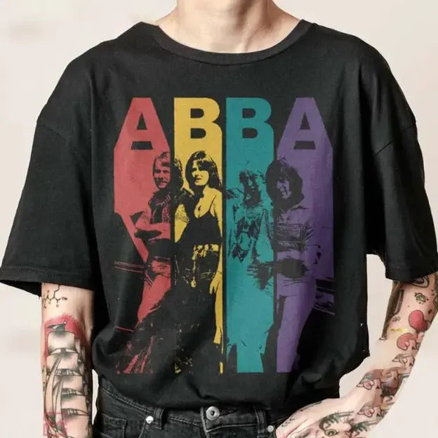 ABBA The Tour 1979 Crewneck Tshirt Hoodie, Sweatshirt | TeeBloomCo.com