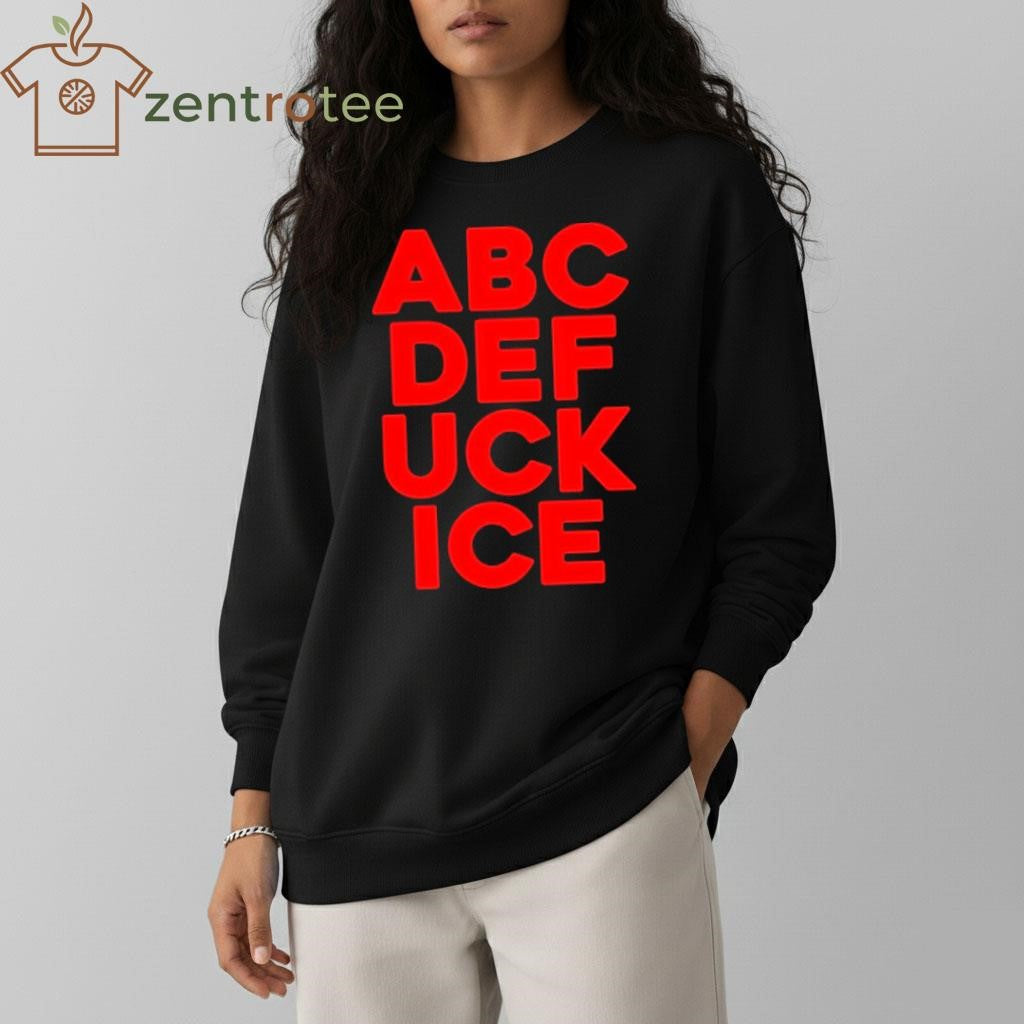 ABCDE Fuck ICE shirt