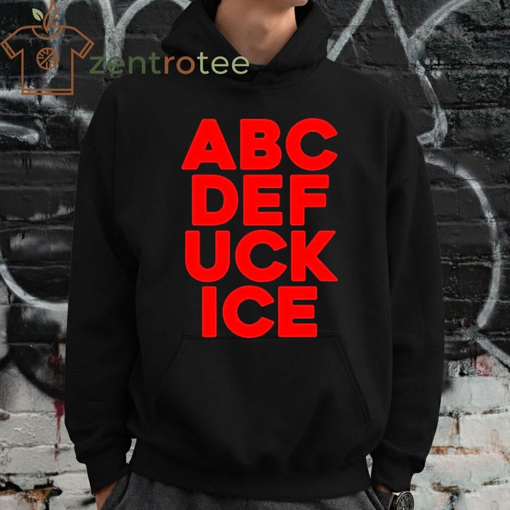 ABCDE Fuck ICE shirt