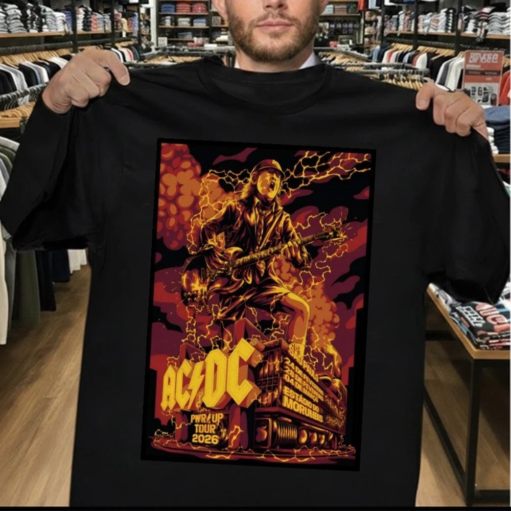 AC DC PWR Up Tour São Paulo, Brazil Mar 4 2026 Poster Shirt