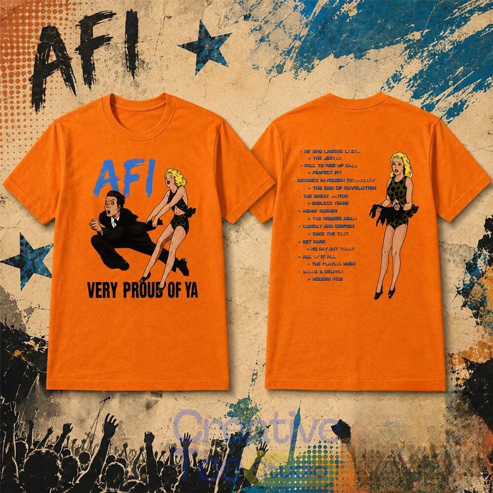 AFI Very Proud of Ya Punk T-Shirt