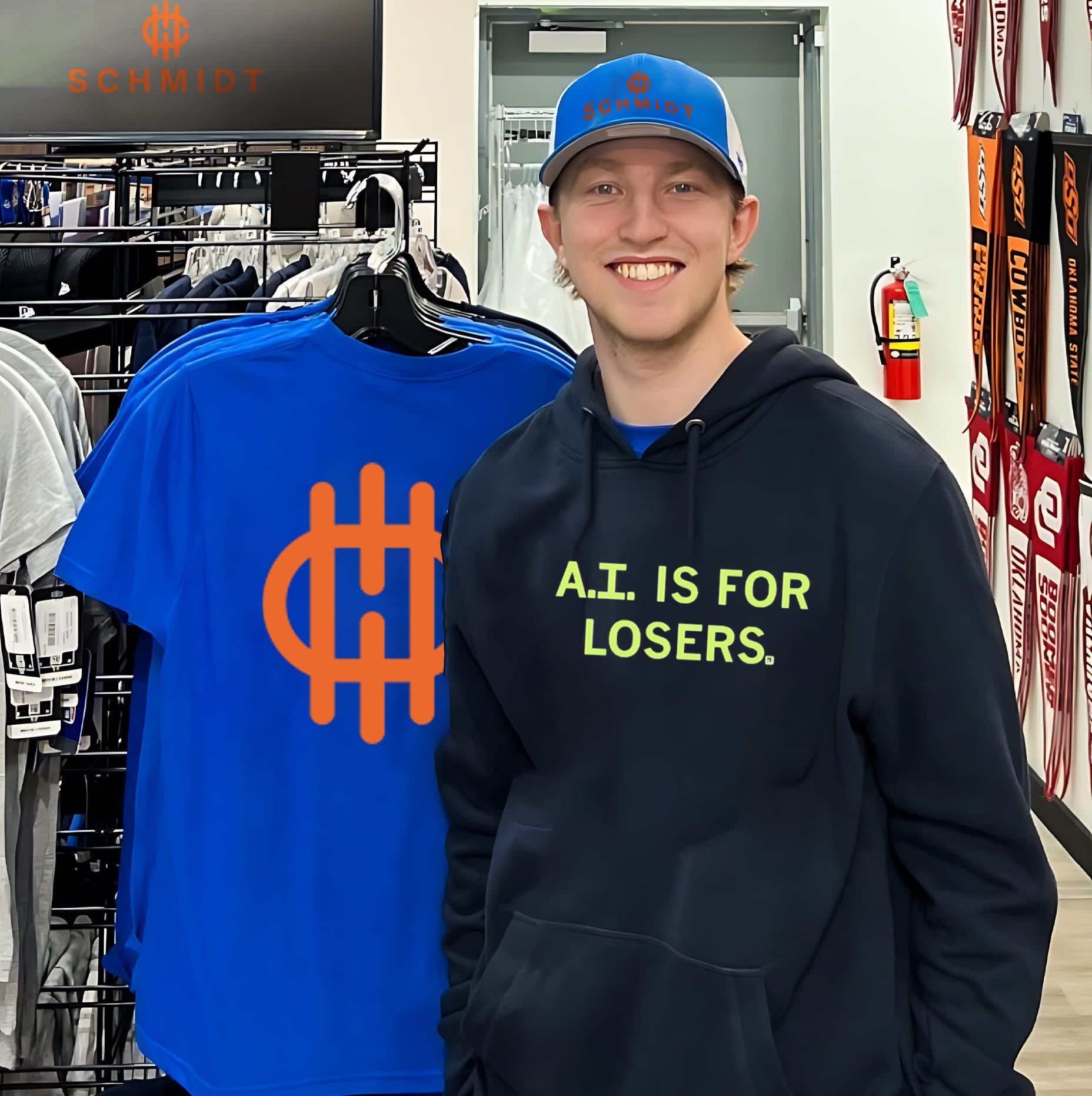 AI Is for Losers artificial intelligence shirt