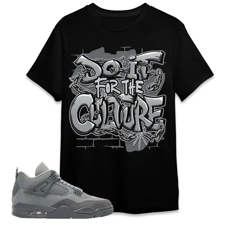 AJ 4 Pari Unisex T-Shirt, Do It For Culture, Shirt To Match Sneaker Hoodie, Sweatshirt | TeeBloomCo.com