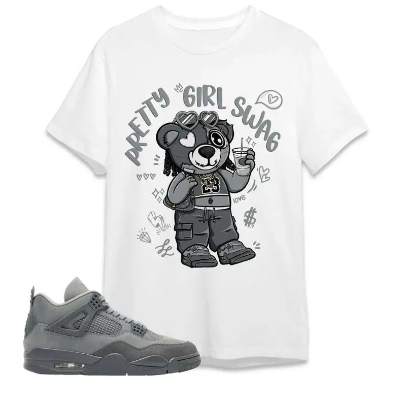 AJ 4 Pari Unisex T-Shirt, Pretty Girl Swag BER, Shirt To Match Sneaker Hoodie, Sweatshirt | TeeBloomCo.com
