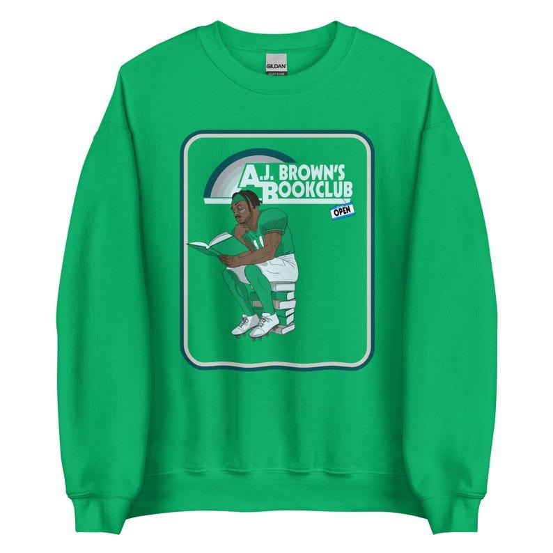 AJ's Book Club Crewneck Sweatshirt_Sweatshirt Gift For Woman and Man Unisex Sweatshirt T-Shirts, Hoodie | TeeBloomCo.com