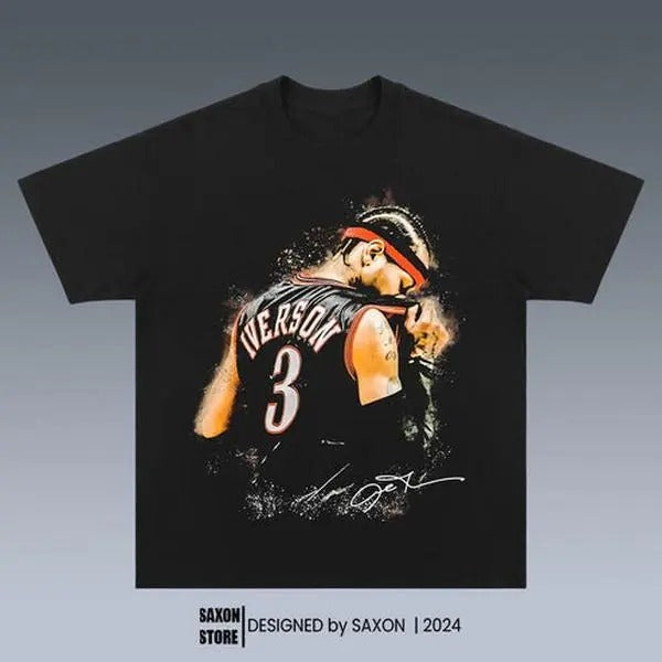 ALLEN IVERSON& AI GRAPHIC TEE | VINTAGE GRAPHIC T-SHIRT SWEATSHIRT HOODIE | SPORT TEE | GIFT FOR FAN | TeeBloomCo.com