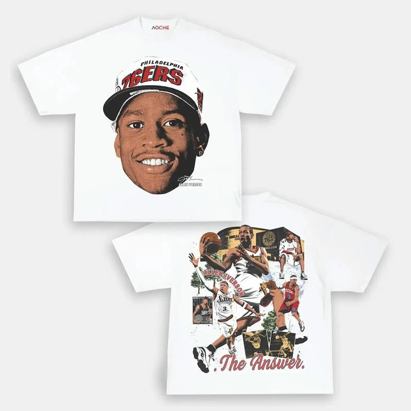 ALLEN IVERSON V4 TEE - [DS] T-shirt, Gift For Fans Hoodie, Sweatshirt | TeeBloomCo.com