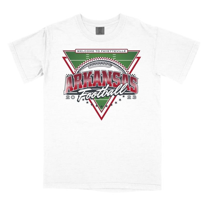 ARKANSAS 90S RETRO FOOTBALL T-SHIRT Hoodie, Sweatshirt | TeeBloomCo.com
