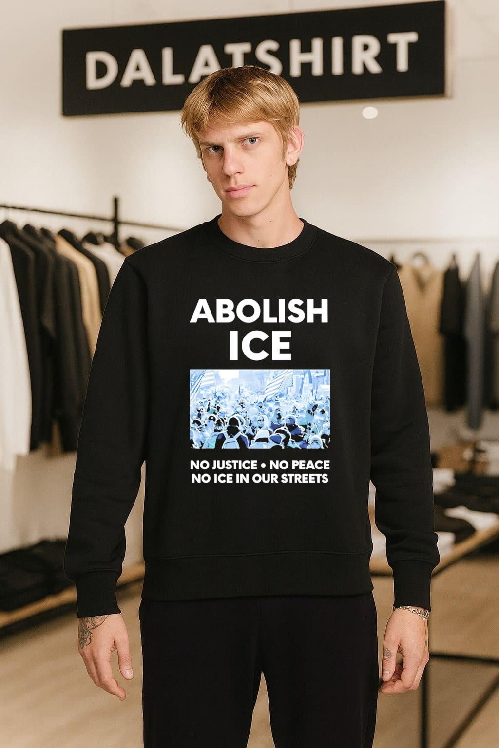 Abolish ICE No Justice No Peace No ICE In Our Streets shirt