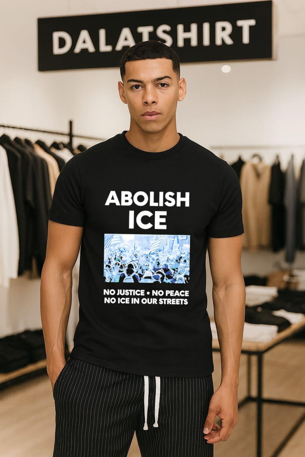 Abolish ICE No Justice No Peace No ICE In Our Streets shirt