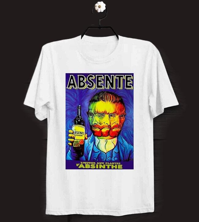 Absinthe Vincent Van Gogh Tee Top Cool Unisex T Shirt Menswear Underwear Hoodie, Sweatshirt | TeeBloomCo.com