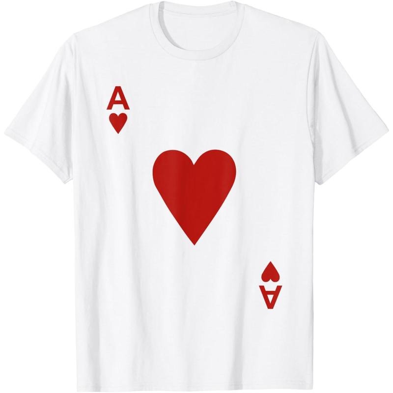 Ace of hearts Blackjack Cards Poker 21 A T-Shirt made in usa Hoodie, Sweatshirt | TeeBloomCo.com