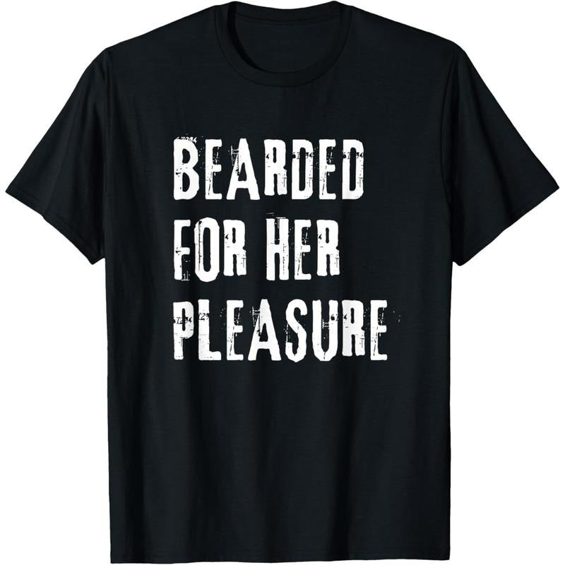 Adult Humor Bearded for Her Pleasure Naughty Dirty Jokes Men T-Shirt made in usa Hoodie, Sweatshirt | TeeBloomCo.com