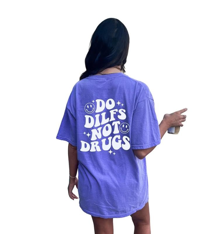 Adult Humor Shirt, Funny Dilfs Tee, Gym Shirt, Dilf Energy Tee, Unisex T-Shirt, Gifts For Women Friends, Short Sleeve Tee...