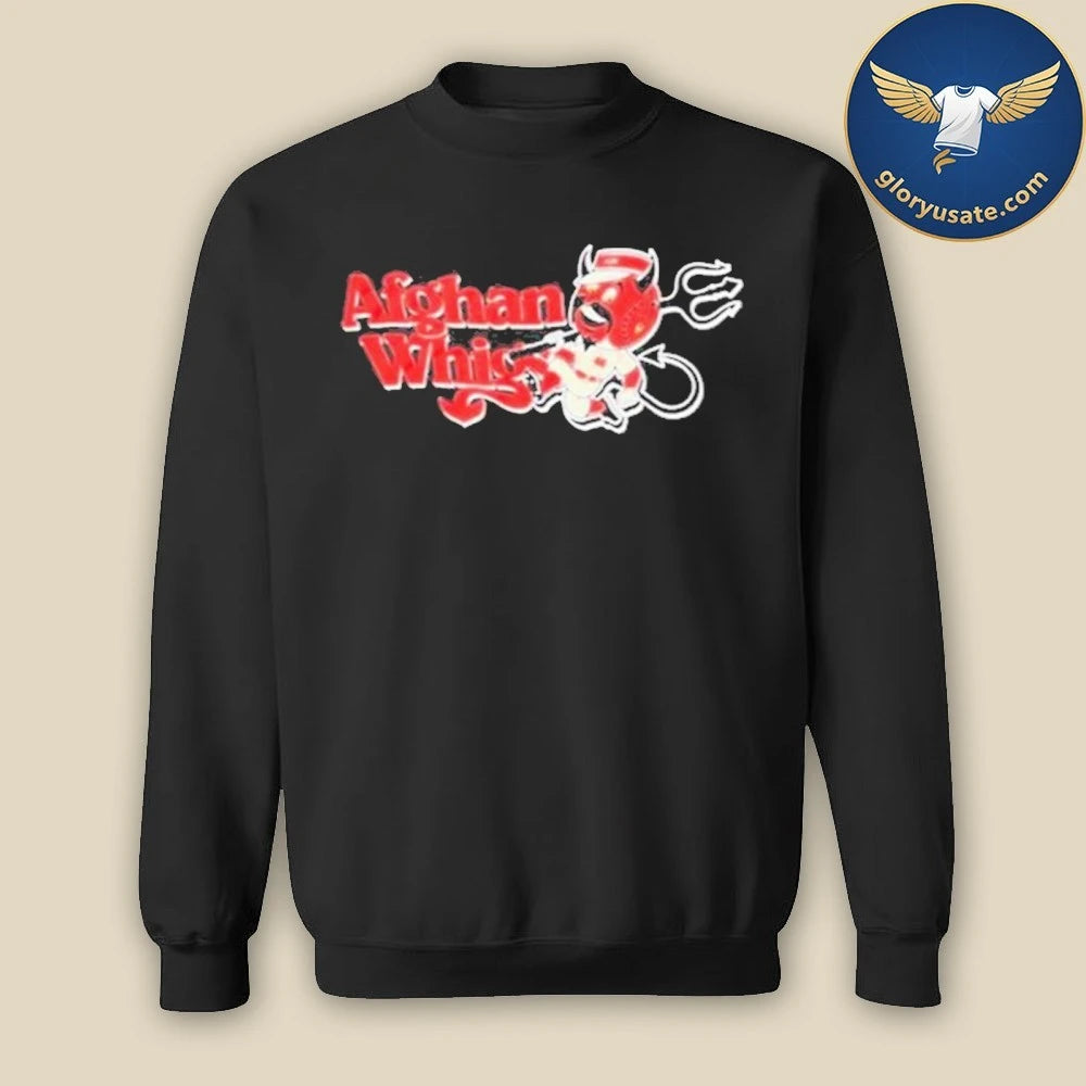Afghan Whigs Baller Devil Cincinnati Reds Mascot T-Shirt