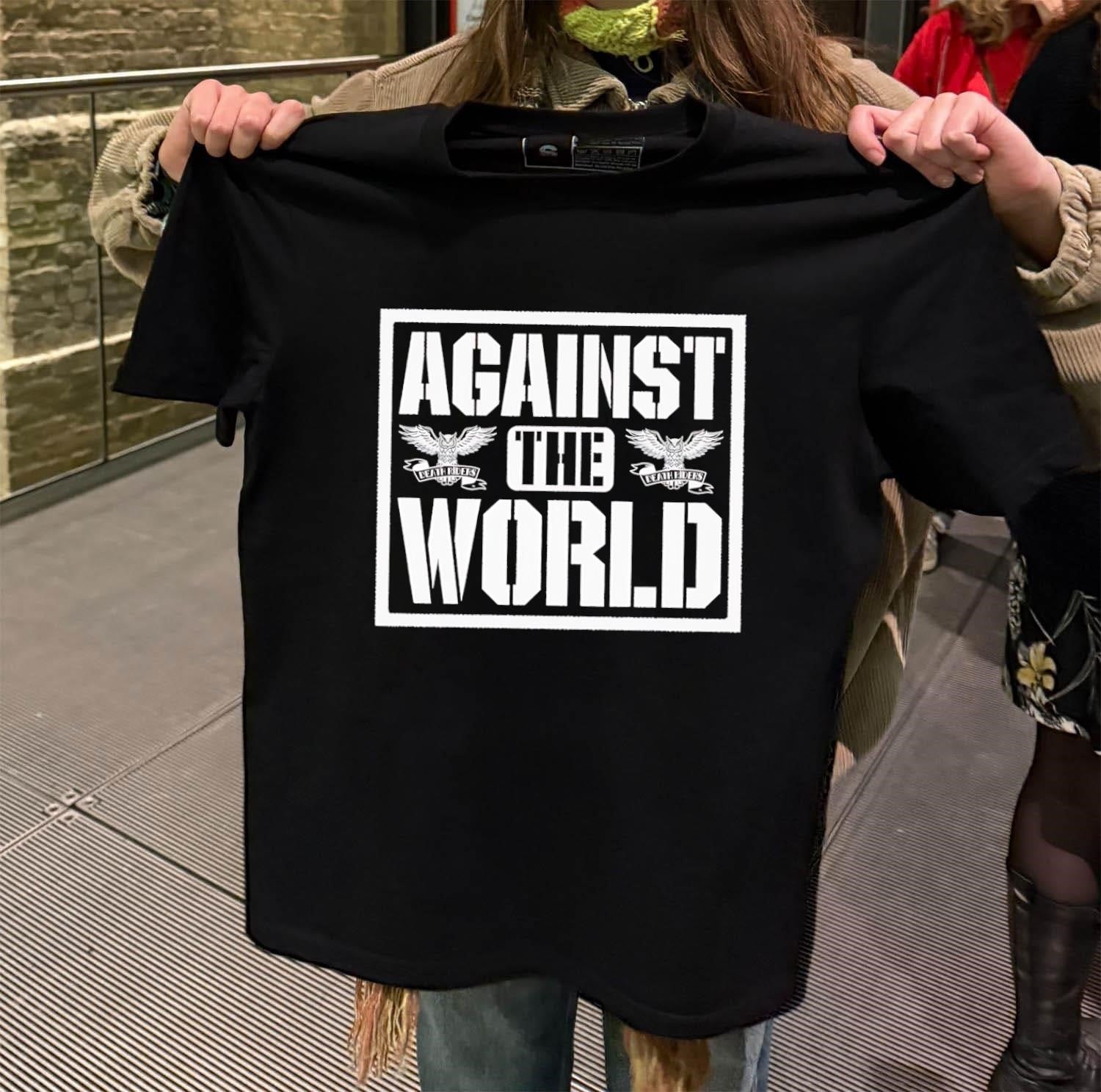 Against The World Death Riders Owls AEW Logo shirt