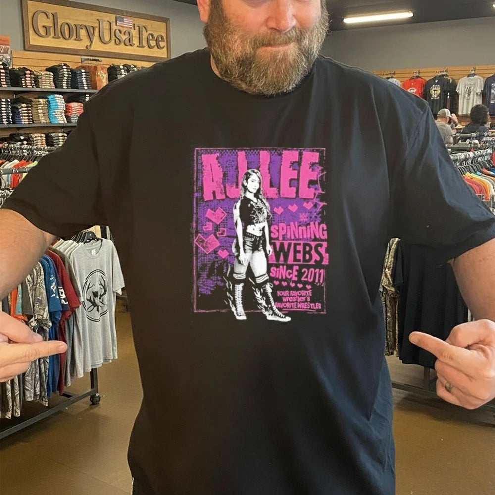 Aj Lee Spinning Webs Since 2011 Shirt