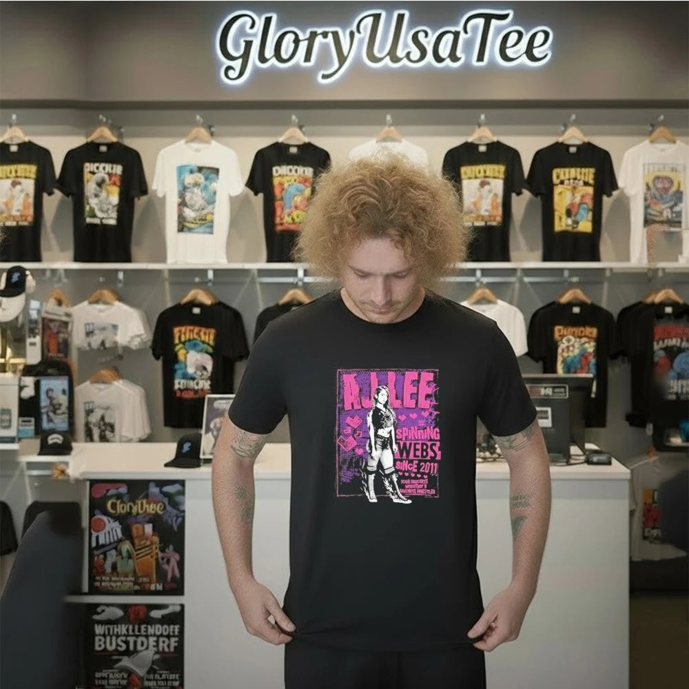 Aj Lee Spinning Webs Since 2011 Shirt