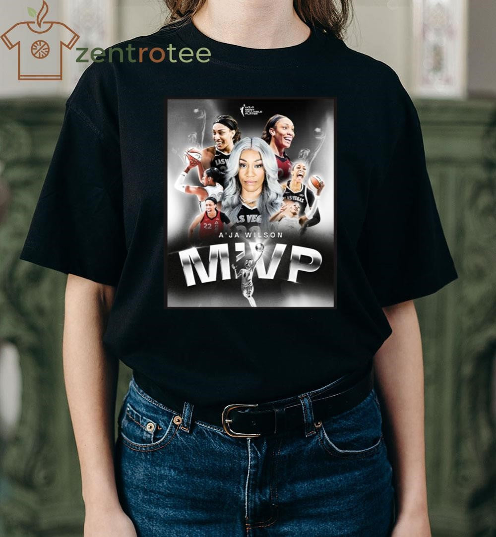 A’ja Wilson MVP 2026 poster shirt