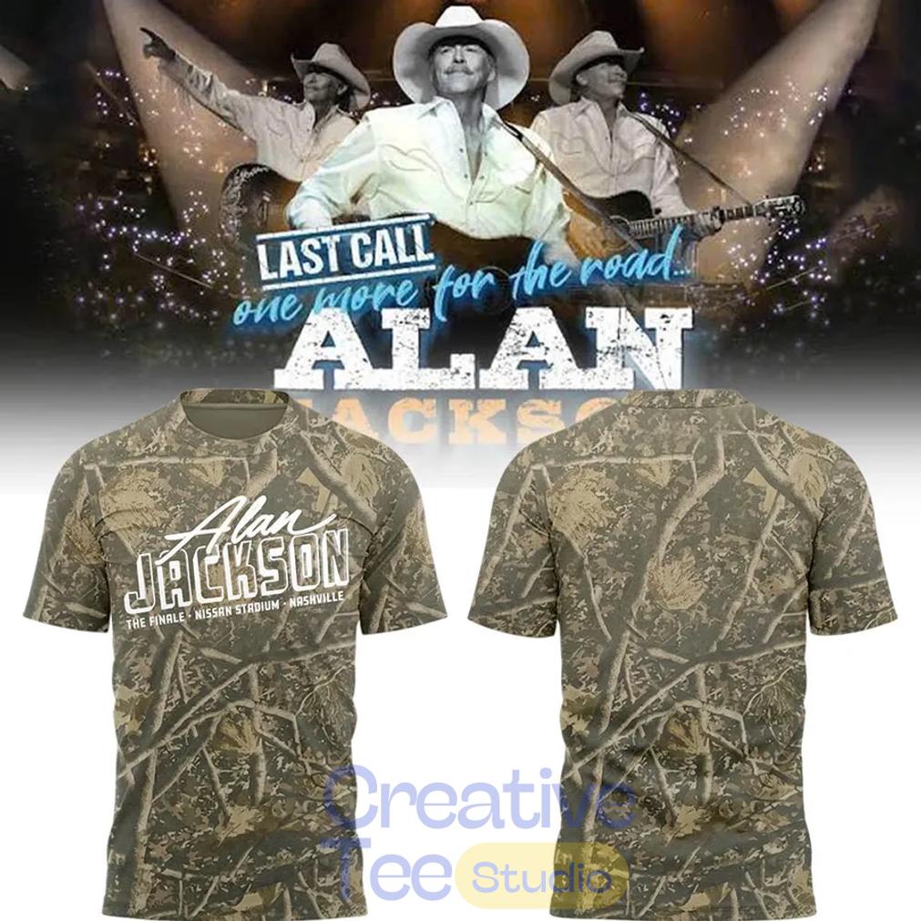 Alan Jackson x Tennessee Titans “Last Call – The Finale” Limited Tee