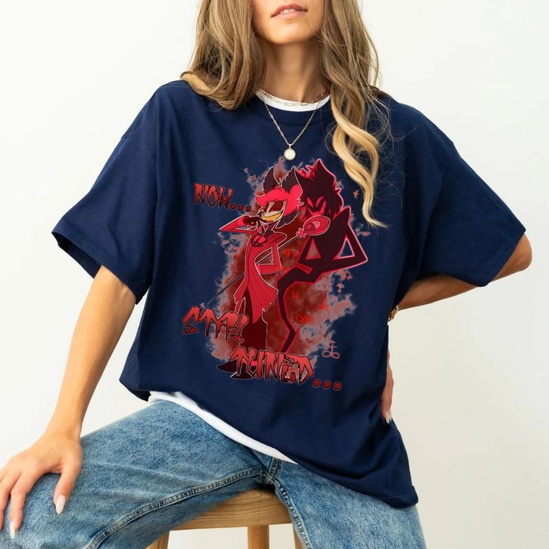 Alastor Hazbin Hotel Characters shirt Alastor T Shirt Alastor Hazbin Hotel Alastor Vivziepop Shirt Radio Demon Hazbin...