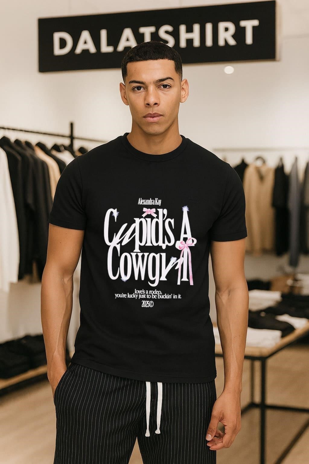 Alexandra Kay Cupid’s A Cowgirl 2025 Bows shirt