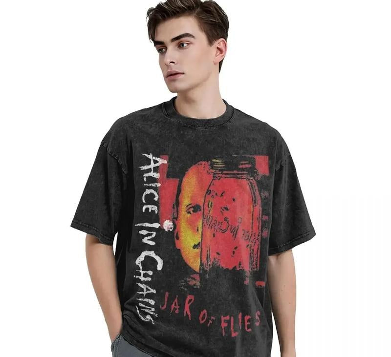 Alice In Chains Hip Hop Cool T-Shirt HipHop Style Cozy & Relaxed Retro Graphic Tee Hoodie, Sweatshirt | TeeBloomCo.com